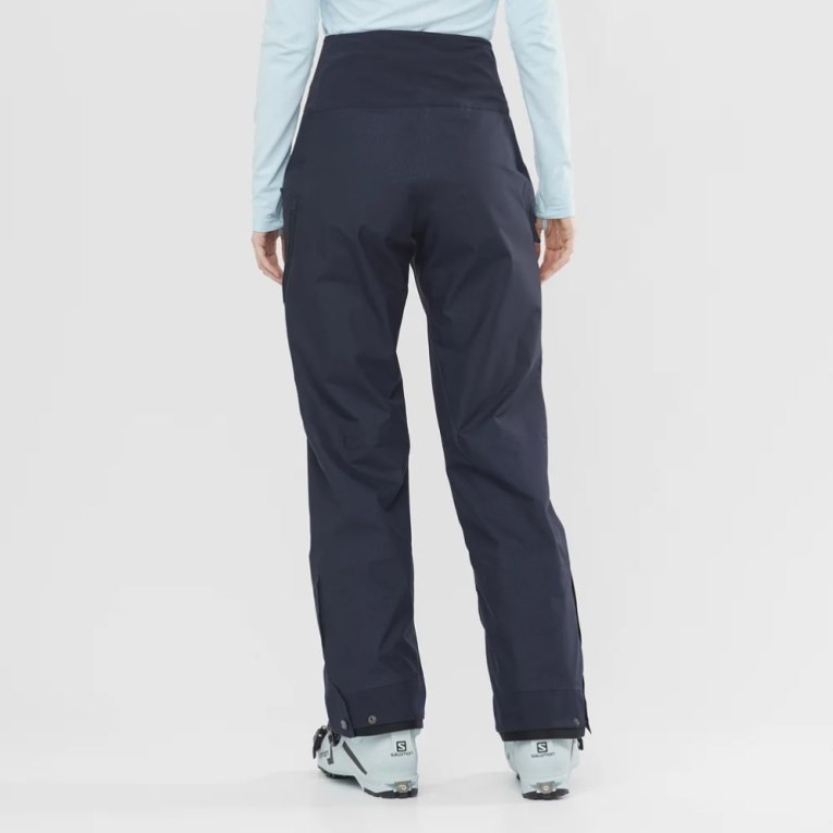 Pantalones De Esquí Salomon Outpeak GTX 3L Mujer Azul Marino | MX FNSZ521